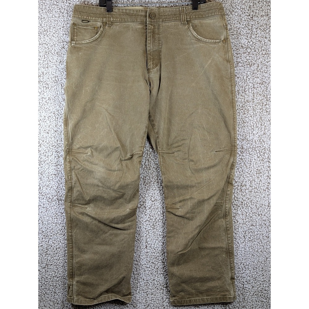Kuhl Rydr Vintage Patina Dye Brown Ryder Pants 38x29 (Tag 40x30) Outdoors Hiking